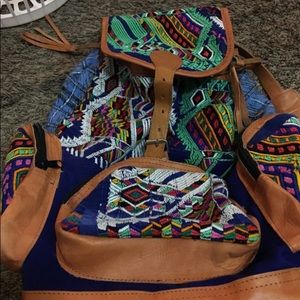 Mexican backpack